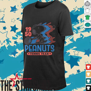 Womens Snoopy Tennis Team Shirt