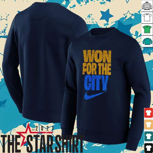 Won For The City Oklahoma City Thunder Nike NBA Finals Champions Winner 2025 shirt