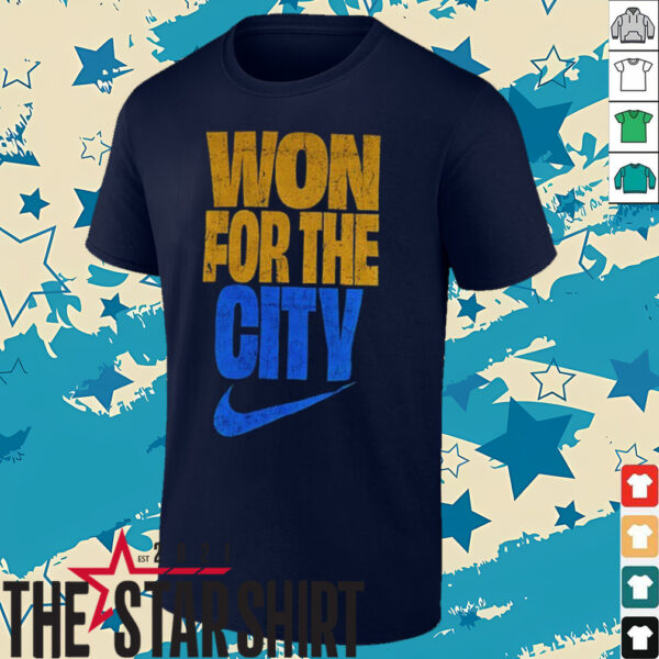Won For The City Oklahoma City Thunder Nike NBA Finals Champions Winner 2025 shirt