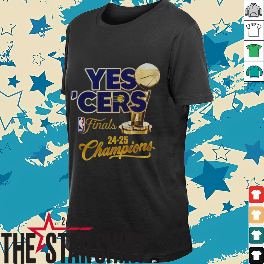 Indiana Pacers NBA Finals Shirt Front View
