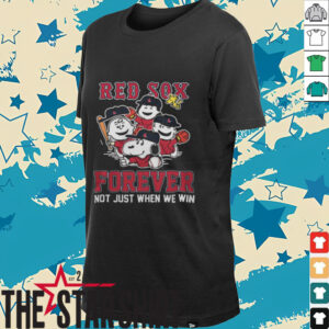 Boston Red Sox Forever Not Just When We Win Snoopy...