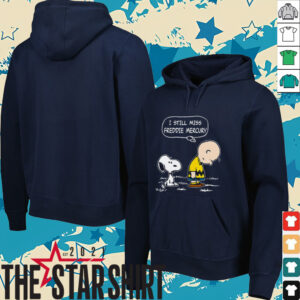 charlie brown and snoopy i still miss freddie mercury shirts