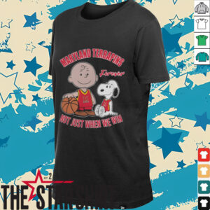 Charlie Brown And Snoopy Maryland Terrapins Forever Not Just When...