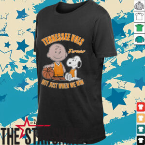 Official Charlie Brown And Snoopy Tennessee Vols Forever Not Just...