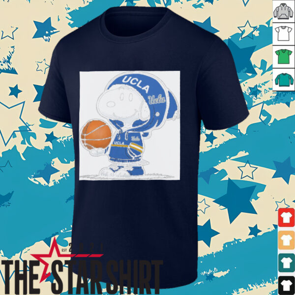 Official UCLA Basketball x Snoopy T Shirt