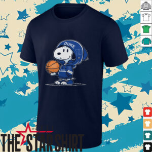 qs7HGnKp Duke Basketball x Snoopy T Shirt3