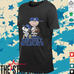 Official Kentucky Wildcats x Peanuts Snoopy T Shirt