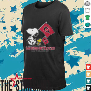 Peanuts Snoopy And Woodstock San Diego State Aztecs Road To...
