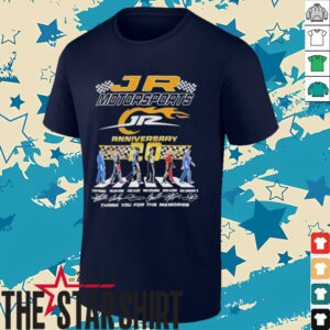 20Th Anniversary 2005 2025 Jr Motorsports Abbey Road Signatures T shirt
