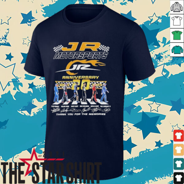 20Th Anniversary 2005 2025 Jr Motorsports Abbey Road Signatures T shirt