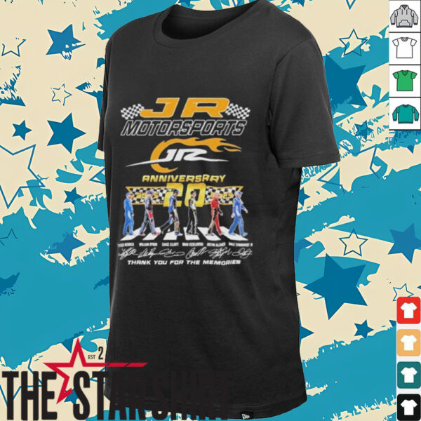 20Th Anniversary 2005 2025 Jr Motorsports Abbey Road Signatures T shirt