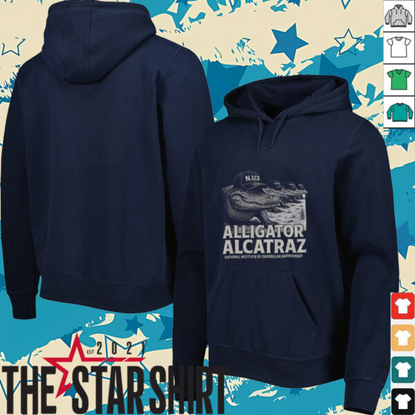Alcatraz Gator Enforcement national institute of crocodilian enforcement shirt