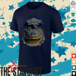 Alligator Alcatraz Everglades Florida police hat shirt