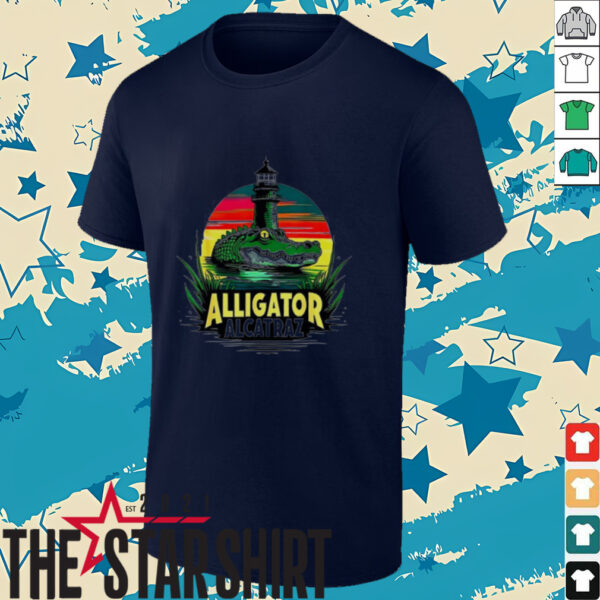 Alligator Alcatraz Everglades Florida prison Island 2025 shirt
