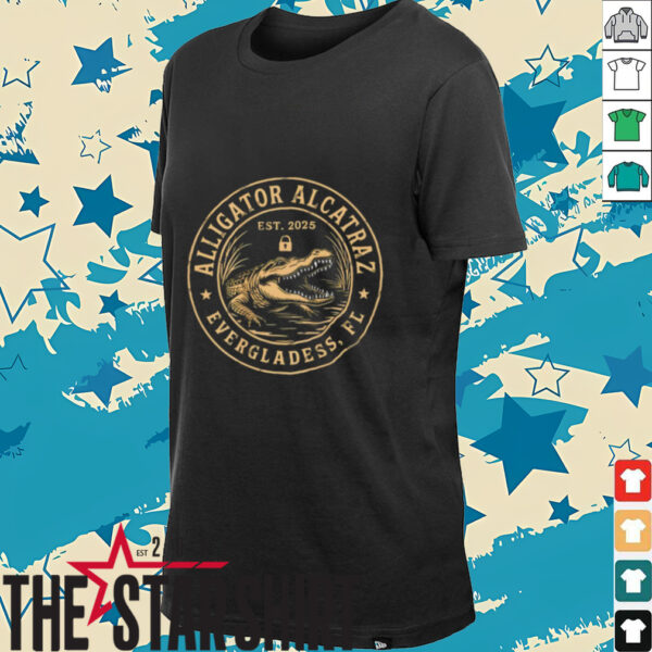 Alligator Alcatraz Everglades est 2025 shirt