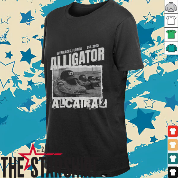 Alligator Alcatraz ICE Donald Trump Everglades shirt
