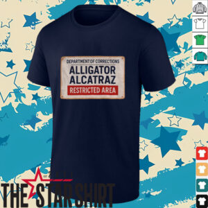 Alligator Alcatraz Restricted Area department of corrections shirt