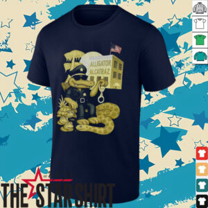 Alligator Alcatraz Welcome To America Bitches shirt