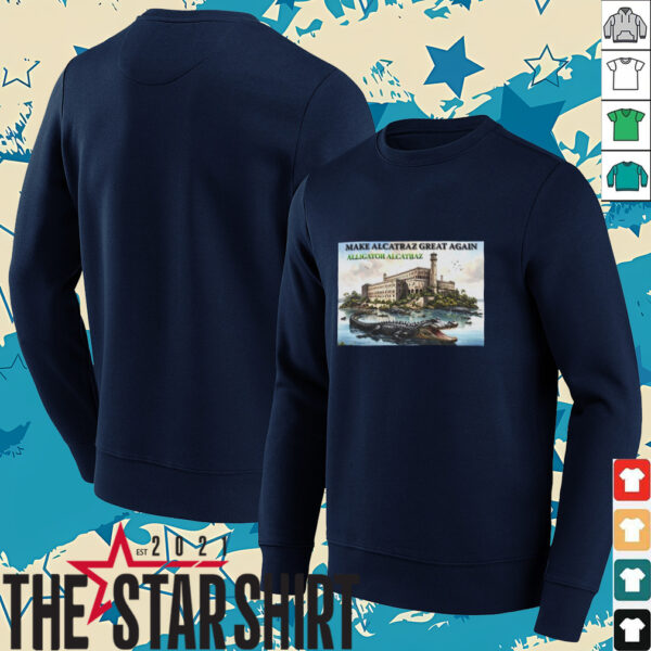 Alligator Alcatraz make Alcatraz great again shirt