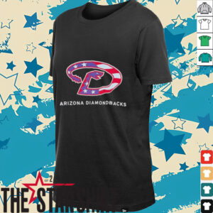 Arizona Diamondbacks USA flag shirt