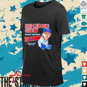 Big League Chew Dansby Swanson Impact Ivy Spearmint The Ballplayers Bubble Gum shirt