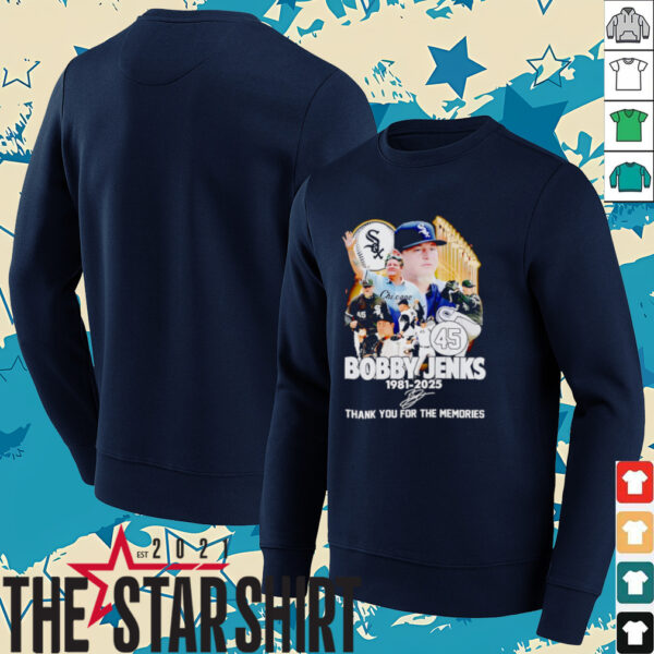 Bobby Jenks 1981 2025 thank you for the memories shirt