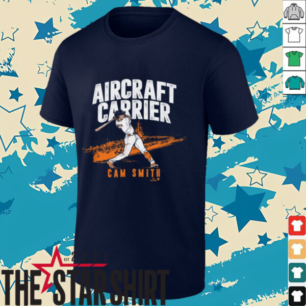 Cam Smith   Aircraft Carrier   Houston Baseball T Shirt