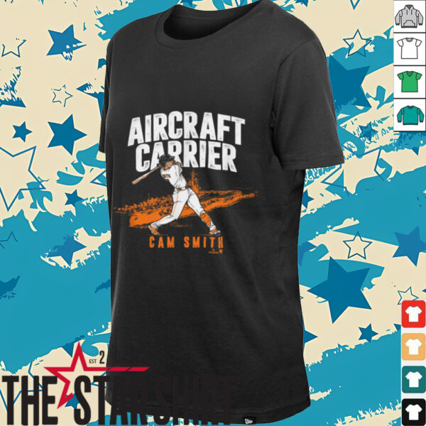 Cam Smith   Aircraft Carrier   Houston Baseball T Shirt