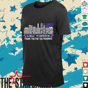 City skyline LSU Tigers Legends name thank you for the...
