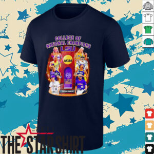 College of National Champions LSU Tigers signature shirt