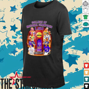 College of National Champions LSU Tigers signature shirt