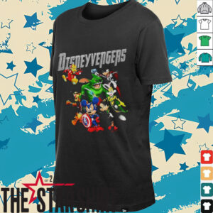 Cute Disney Avengers Marvel Superhero Mickey Mouse cartoon shirt