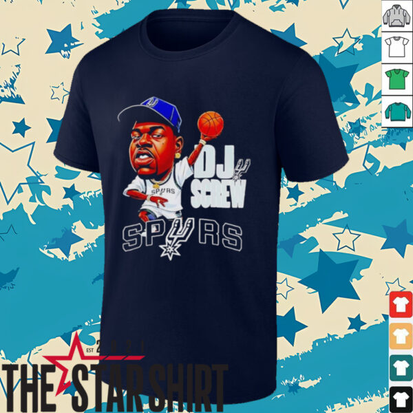 Dj Screw San Antonio Spurs T shirt