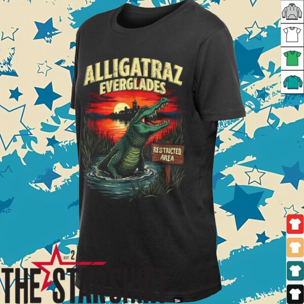 Funny Meme Alligatraz Everglades Alcatraz Men Women Gifts T Shirt