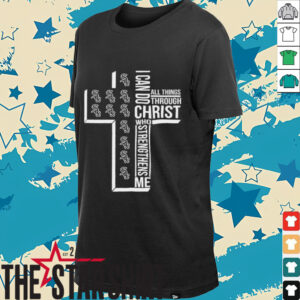 I can do all things through christ who strengthens me Chicago White Sox cross shirt