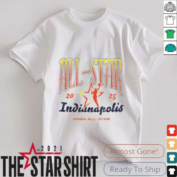 Indiana Fever 2025 WNBA All Star Game Indianapolis shirt