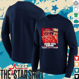 Indiana Fever 2025 WNBA Commissioner’s Cup Champs now you know shirt
