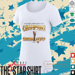 Indiana Fever WNBA Commissioner’s Cup Champions 2025 All star shirt
