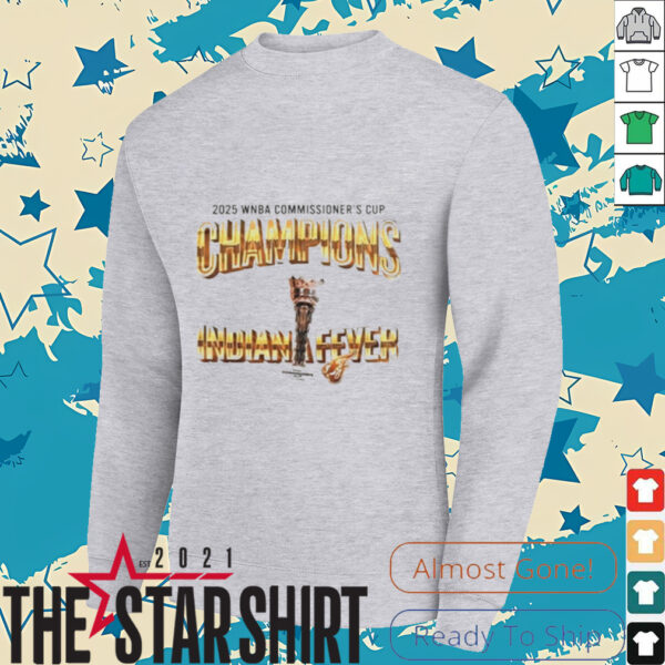 Indiana Fever WNBA Commissioner’s Cup Champions 2025 All star shirt