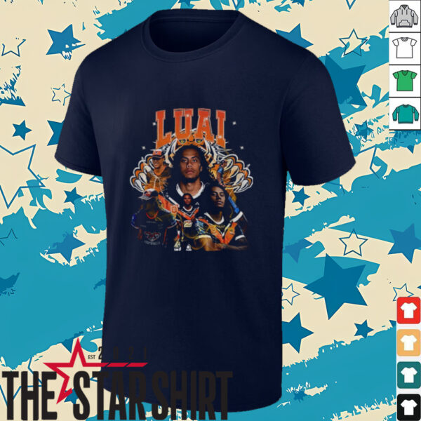 Jarome Luai Wests Tigers NRL graphic shirt
