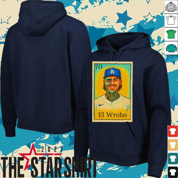 Justin El Wrobo Wrobleski Los Angeles Dodgers shirt