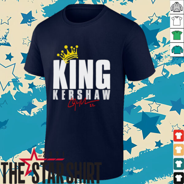 King Kershaw Los Angeles Dodgers Clayton Kershaw signature shirt