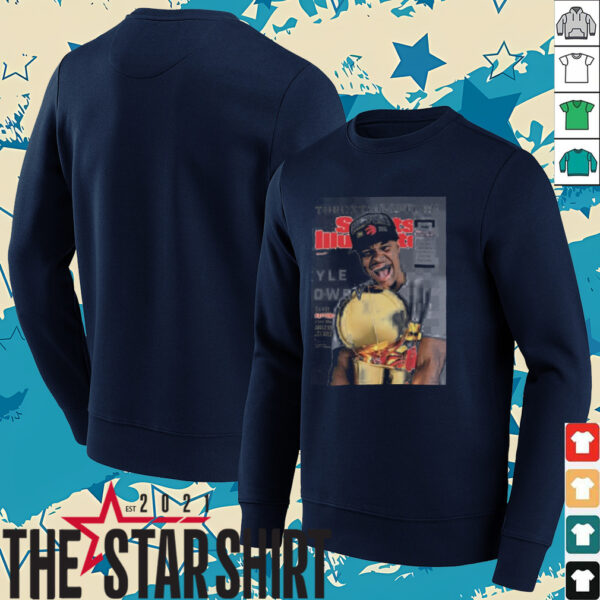 Kyle lowry toronto raptors NBA sports illustrated cover shirt