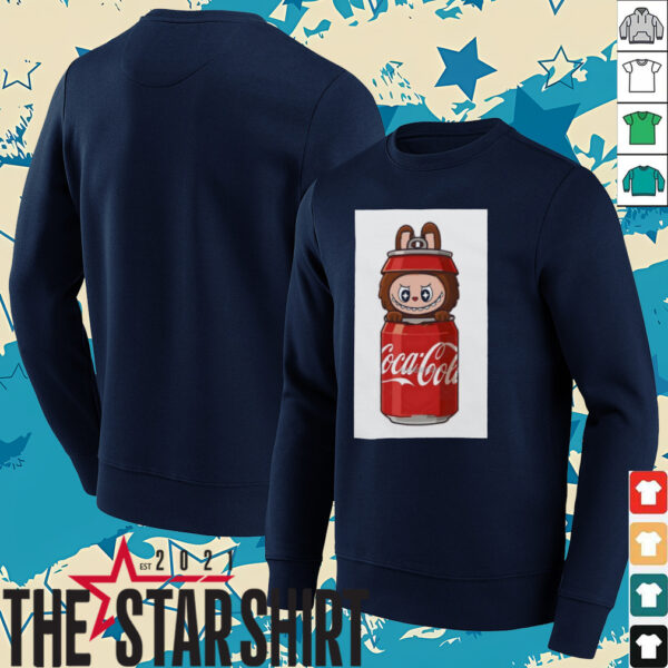 Labubu Coca Cola shirt