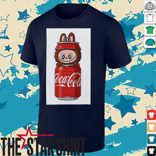 Labubu Coca Cola shirt