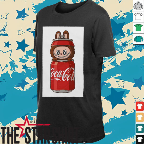 Labubu Coca Cola shirt