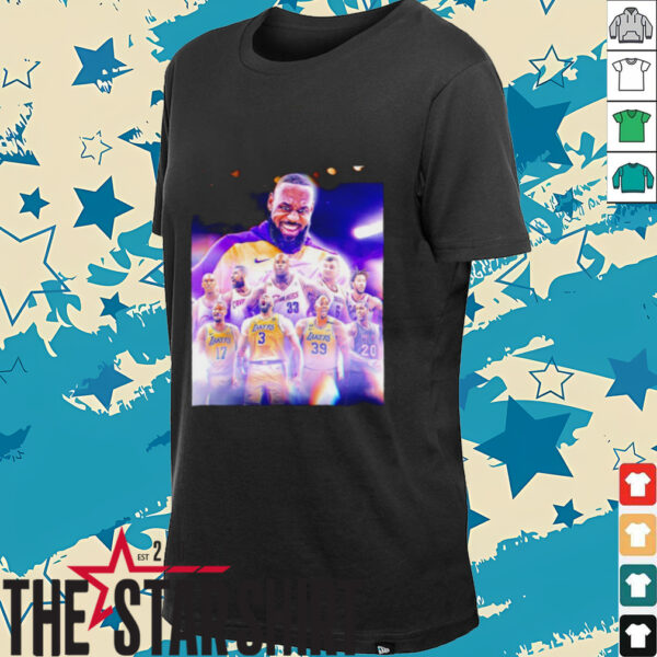LeBron James the most no.1 overall picks in NBA history shirt