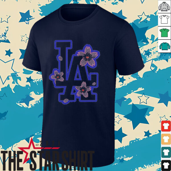 Los Angeles Dodgers MLB X Takashi Murakami blossom shirt