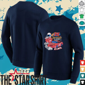 MLB Speedway Classic 2025 Atlanta Braves graphic shirt
