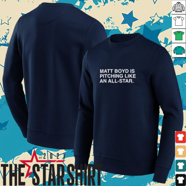 Matt Boyd is pitching like an All Star shirt